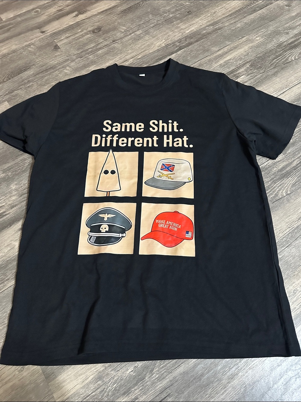 Graphic Tee "Same Shit Different Hat" - Picture 3 of 3